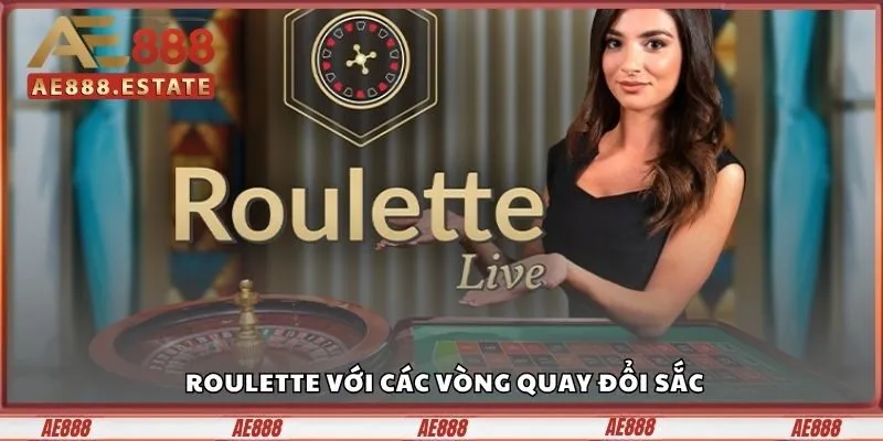 Thắng Lớn 1000% Ở Live Casino AE888, Bạn Dám Chơi Lớn? 4 Roulette với các vòng quay đổi sắc